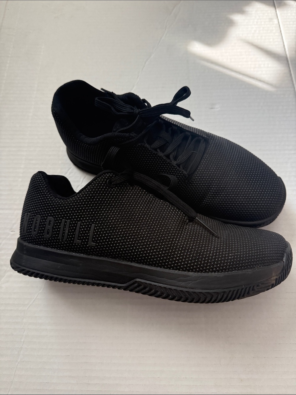 NOBULL - Outwork Edge Training Shoe - Black a Men’s 9 / Women’s 10.5